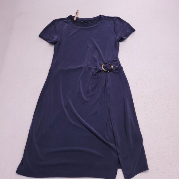 Abercrombie & Fitch Casual Sleeveless Pullover Dress Womens Size Small S Blue - Picture 2 of 8